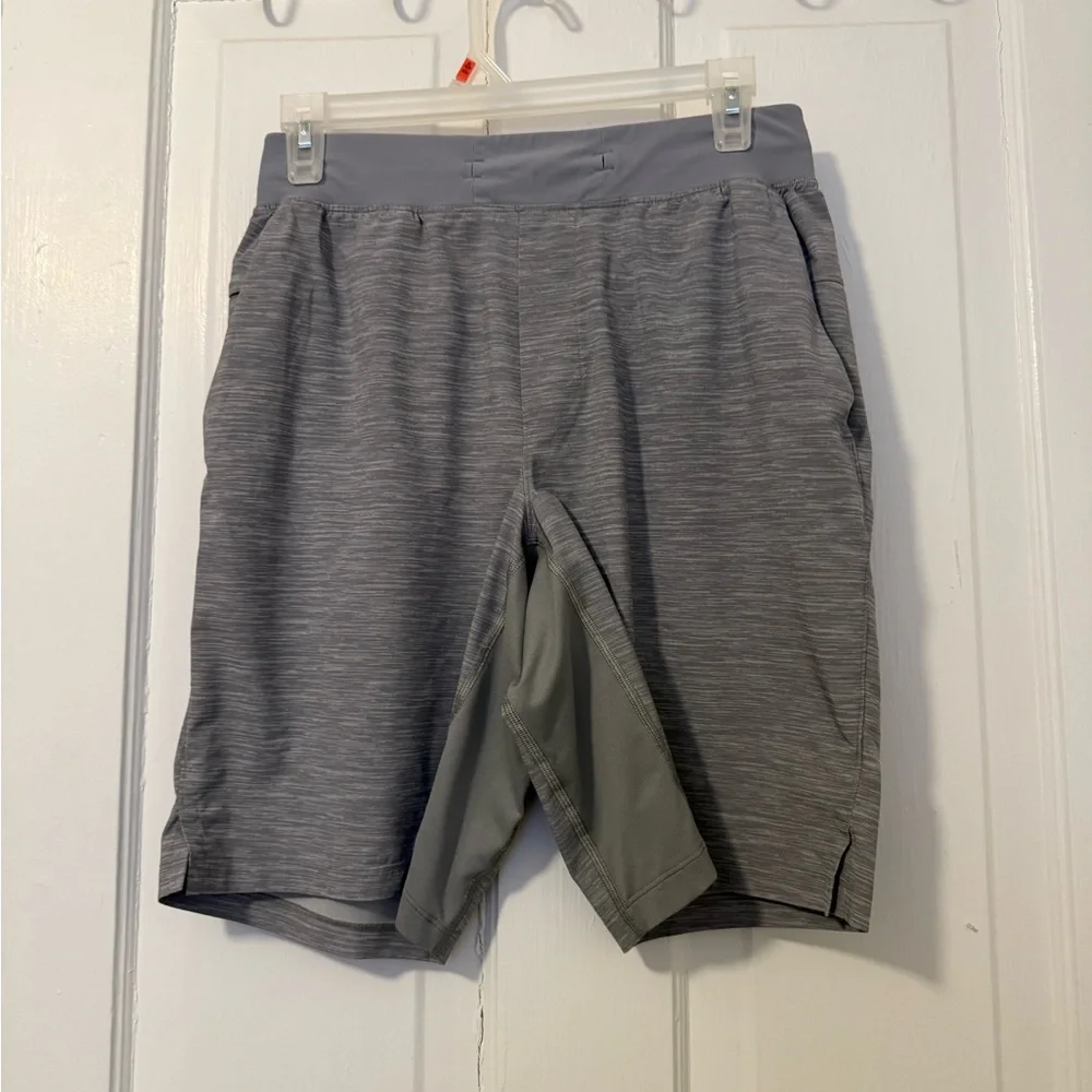 Men's Lulu Athletic Shorts - Gray - Picture 2 of 4